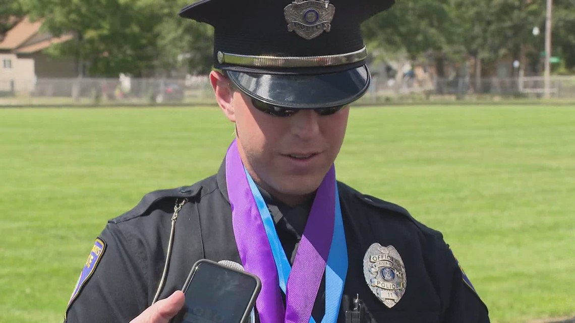 Muskegon Heights Police Officer Honored Wzzm