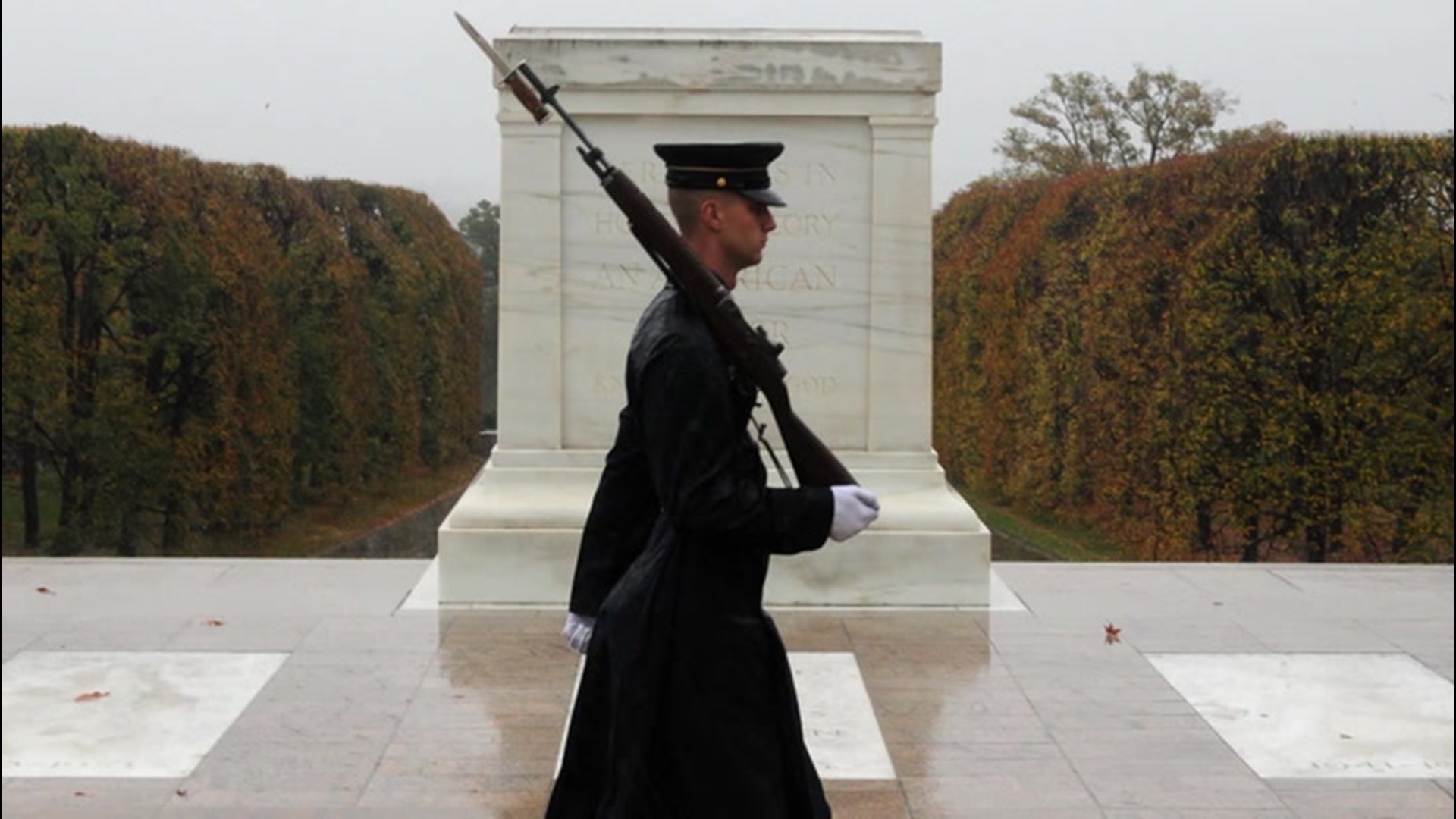 Tomb Sentinels guard the Tomb of the Unknown Soldier every second of every day, no matter the weather. Elite volunteers from the US Army 3rd Infantry have kept watch since 1948 inside Arlington National Cemetery.
 

 

No matter when you watch this story or what the weather is doing, a solitary sentinel is watching over the Tomb of the Unknown Soldier inside Arlington National Cemetary.  Accuweather's Jonathan Petramala has their story.
