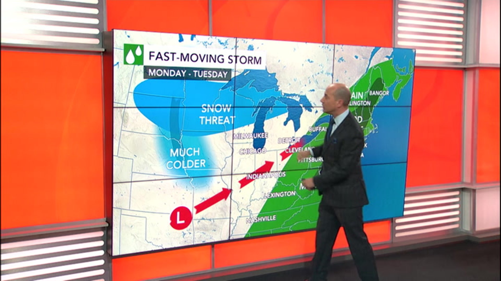 AccuWeather Chief Broadcast Meteorologist Bernie Rayno says areas from the central U.S. to the Northeast will have a significant storm to contend with early next week.