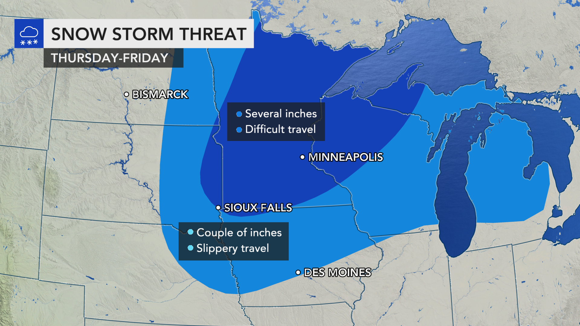 Intensifying storm to bring dramatic change to weather in the Midwest ...