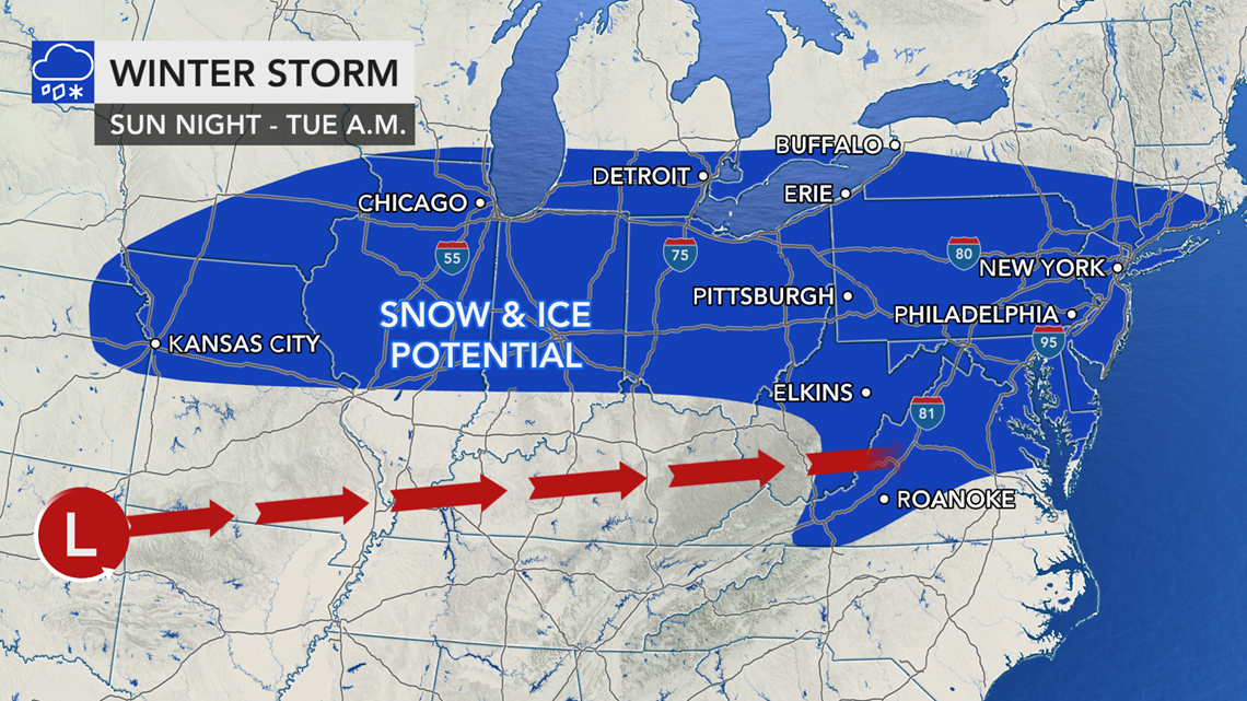 Winter Storms Could Wallop The Midwest And Eastern US Next Week ...