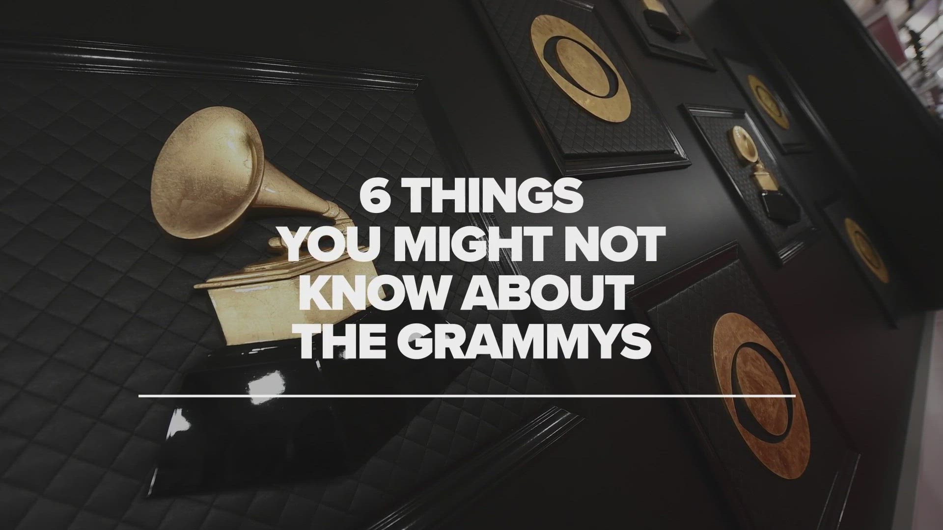 As the Grammy Awards gets underway this Sunday, take a look at some of the lesser known facts about music's biggest night.