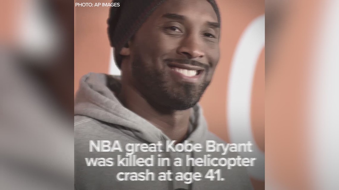 NBA great Kobe Bryant dead at 41
