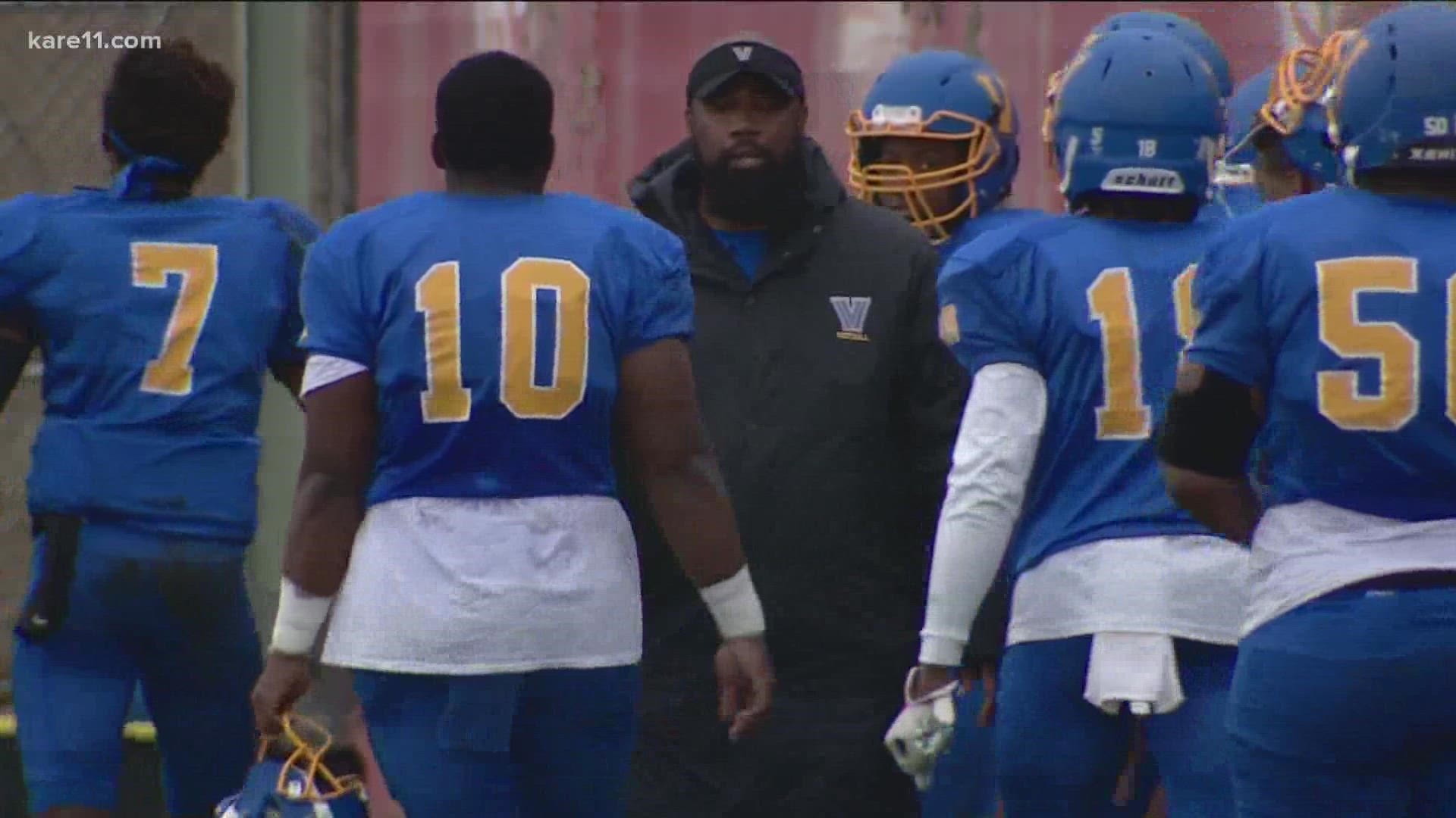 Terrence Isaac played for Ely's Vermilion Community College. Now, he's back as coach with goals for his players and community beyond football.