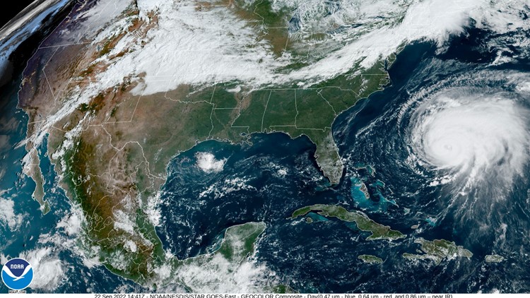 WATCH: Hurricane Fiona generates 50-foot waves in Atlantic Ocean