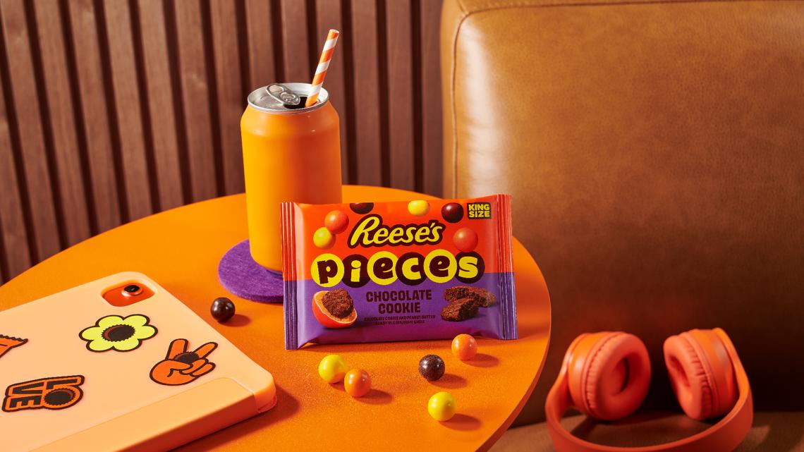 Reese's Pieces unveils new chocolate cookie candy | wzzm13.com