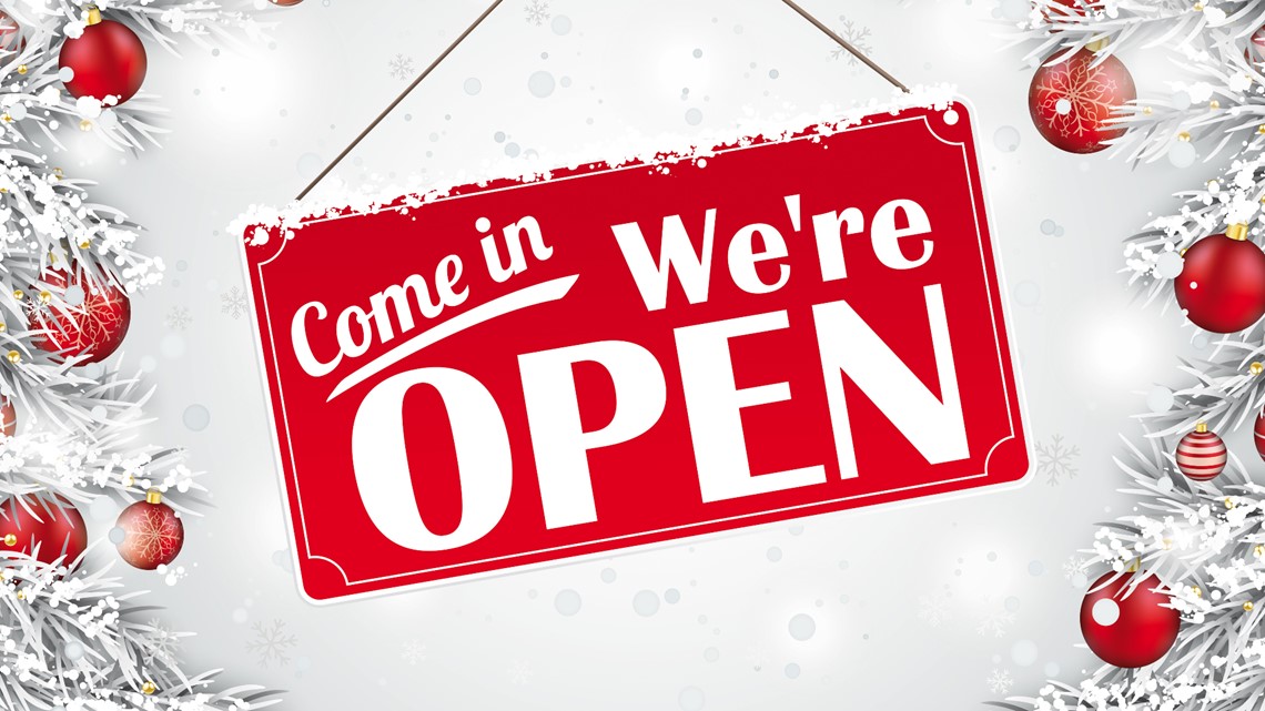 Restaurants Open On Christmas Day 2022 Grand Rapids Mi Christmas 2021: What Stores Are Open? What Restaurants Are Open? |  Wzzm13.Com