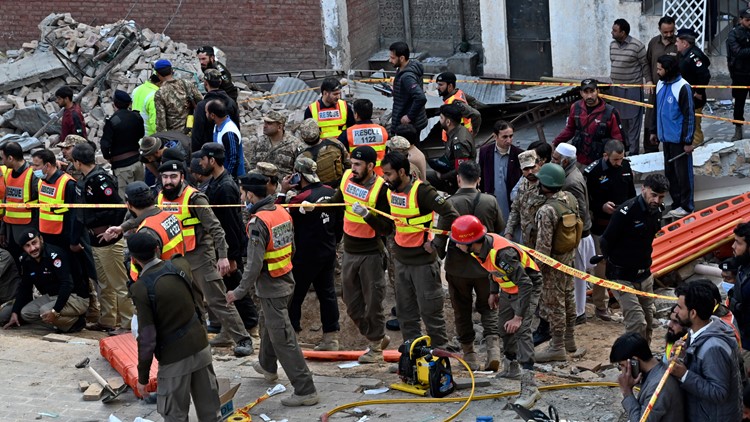 Death toll from Pakistan mosque suicide bombing rises to 83