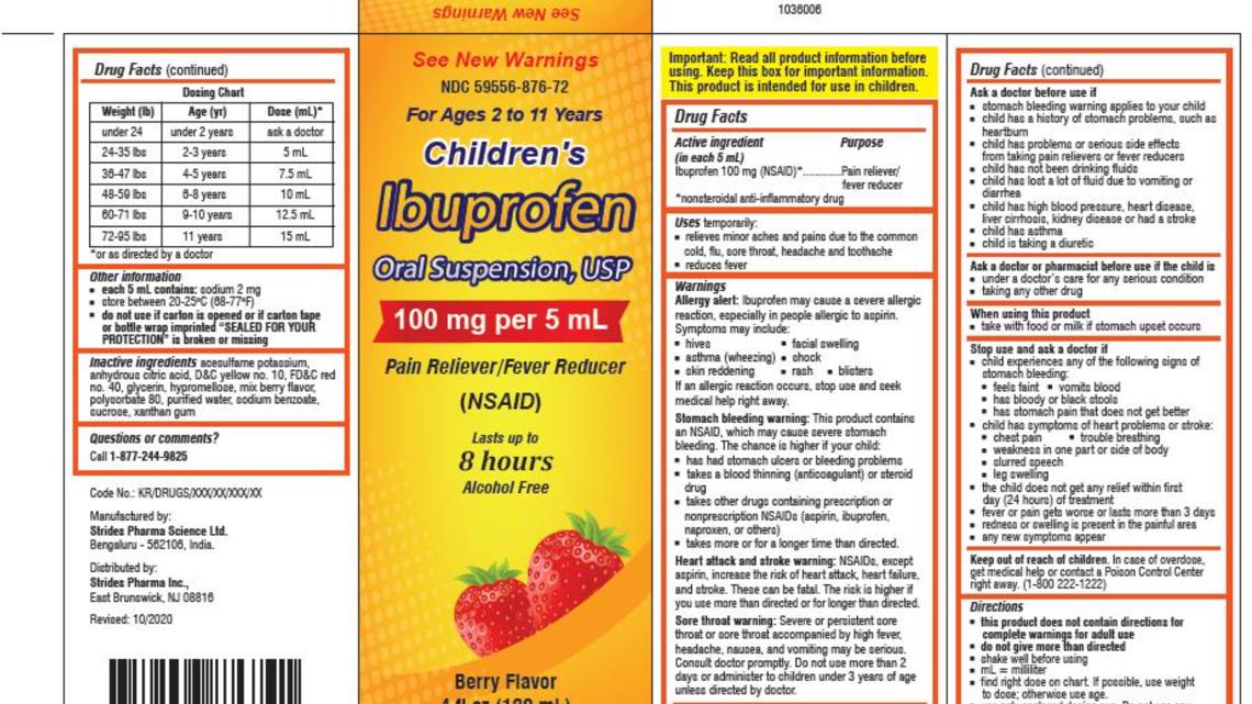 Nsaid Guide Nearly 90,000 bottles of children’s ibuprofen recalled nationwide ...