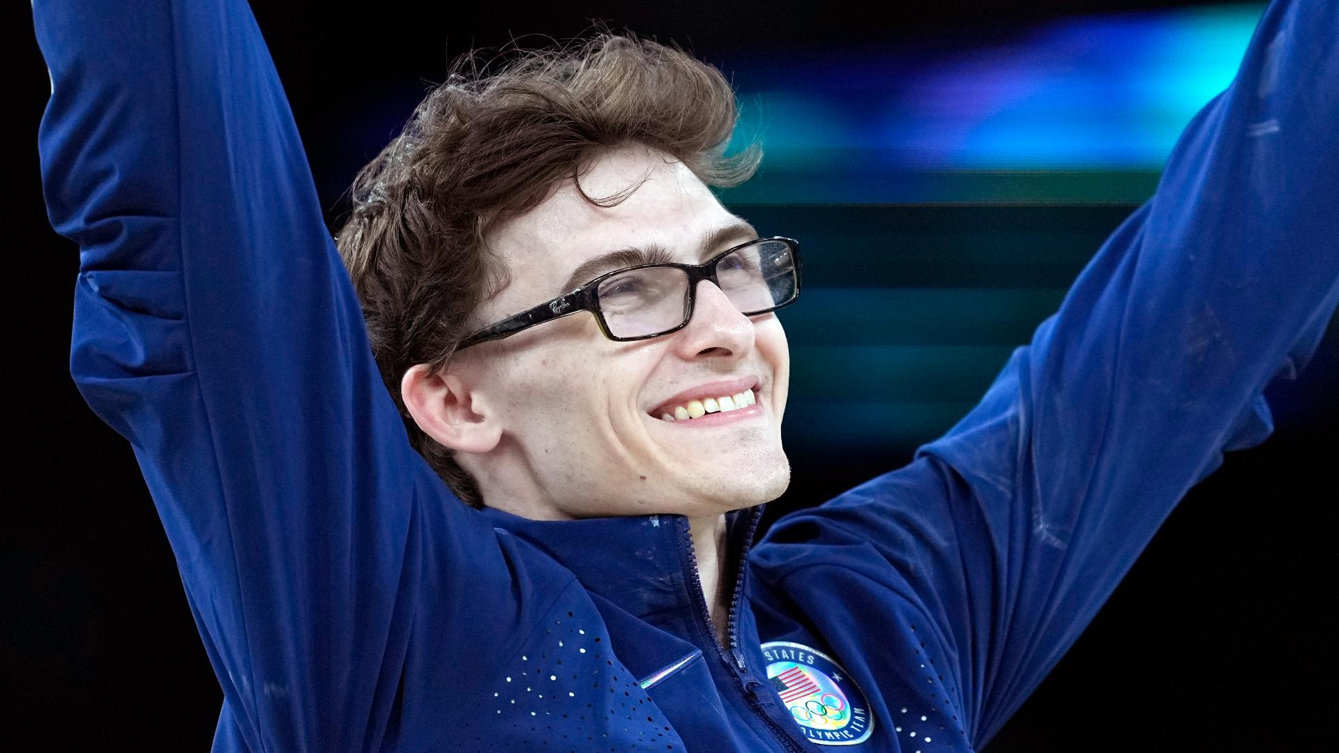 Stephen Nedoroscik leans into newfound Olympics fame, memes | wzzm13.com