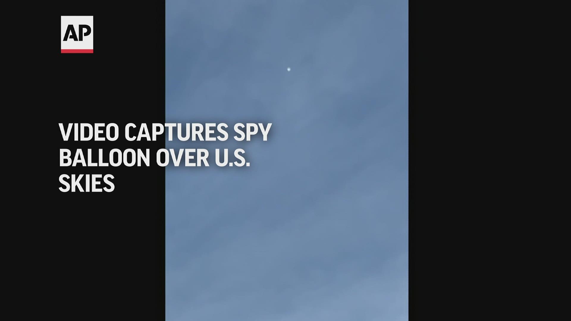 China said Friday that the balloon spotted over American airspace was used for weather research and was blown off course, despite U.S. suspicion it was spying.