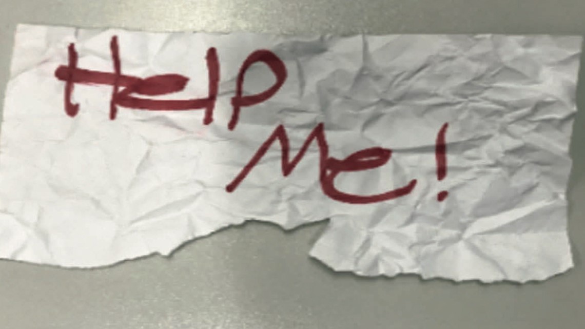 'Help me' sign leads to rescue of kidnapped Texas girl - Vimarsana News