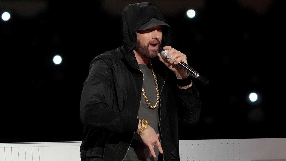 Eminem's Super Bowl Halftime Show 2022: See The Epic Set