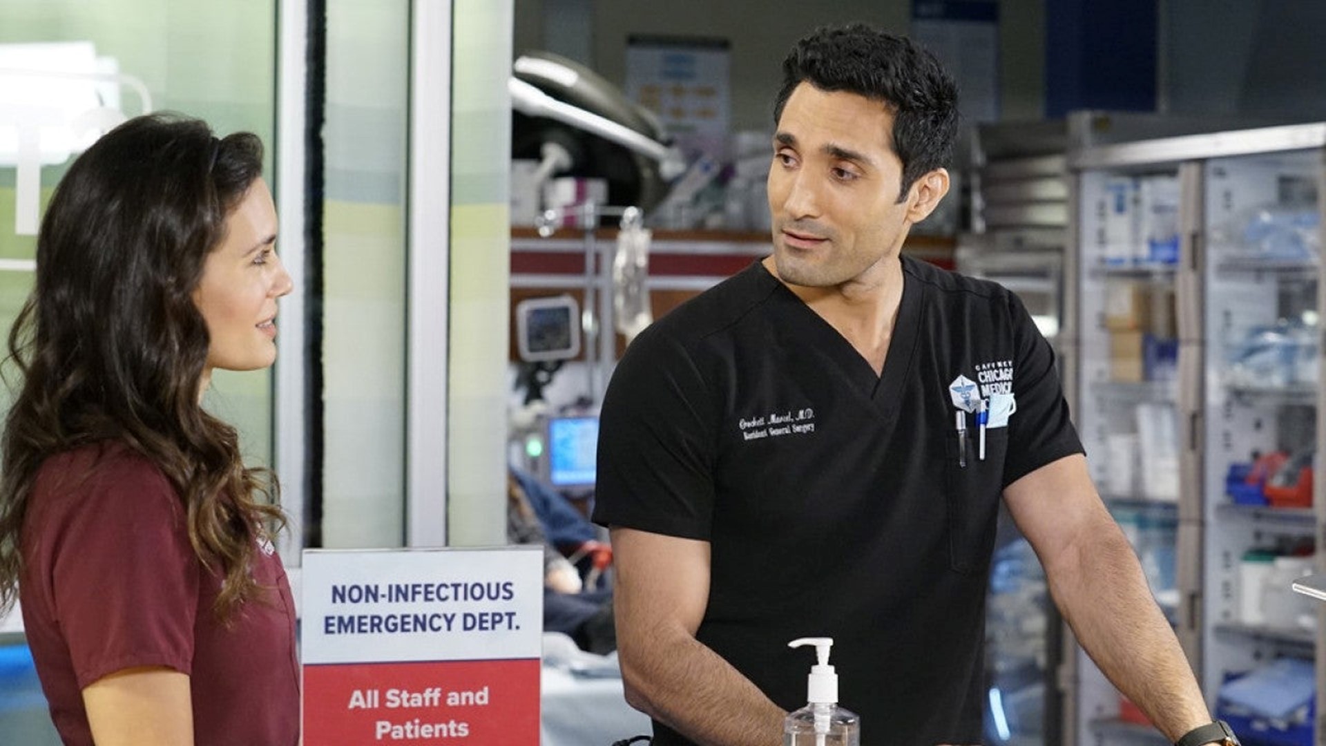 'Chicago Med' Natalie and Crockett Are 'Faced With a Decision' About