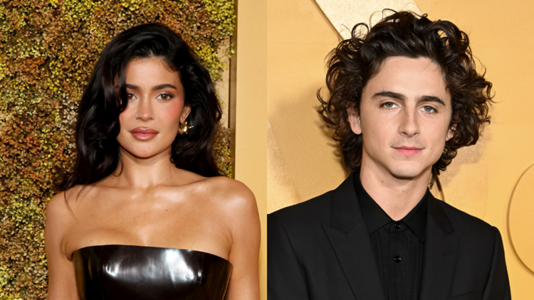 See Kylie Jenner & Timothée Chalamet Twin During Red Carpet Outing