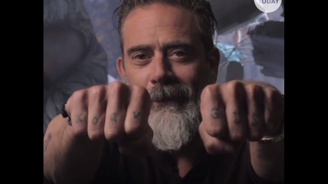 Jeffrey Dean Morgan on 'miracle baby' tattoos.