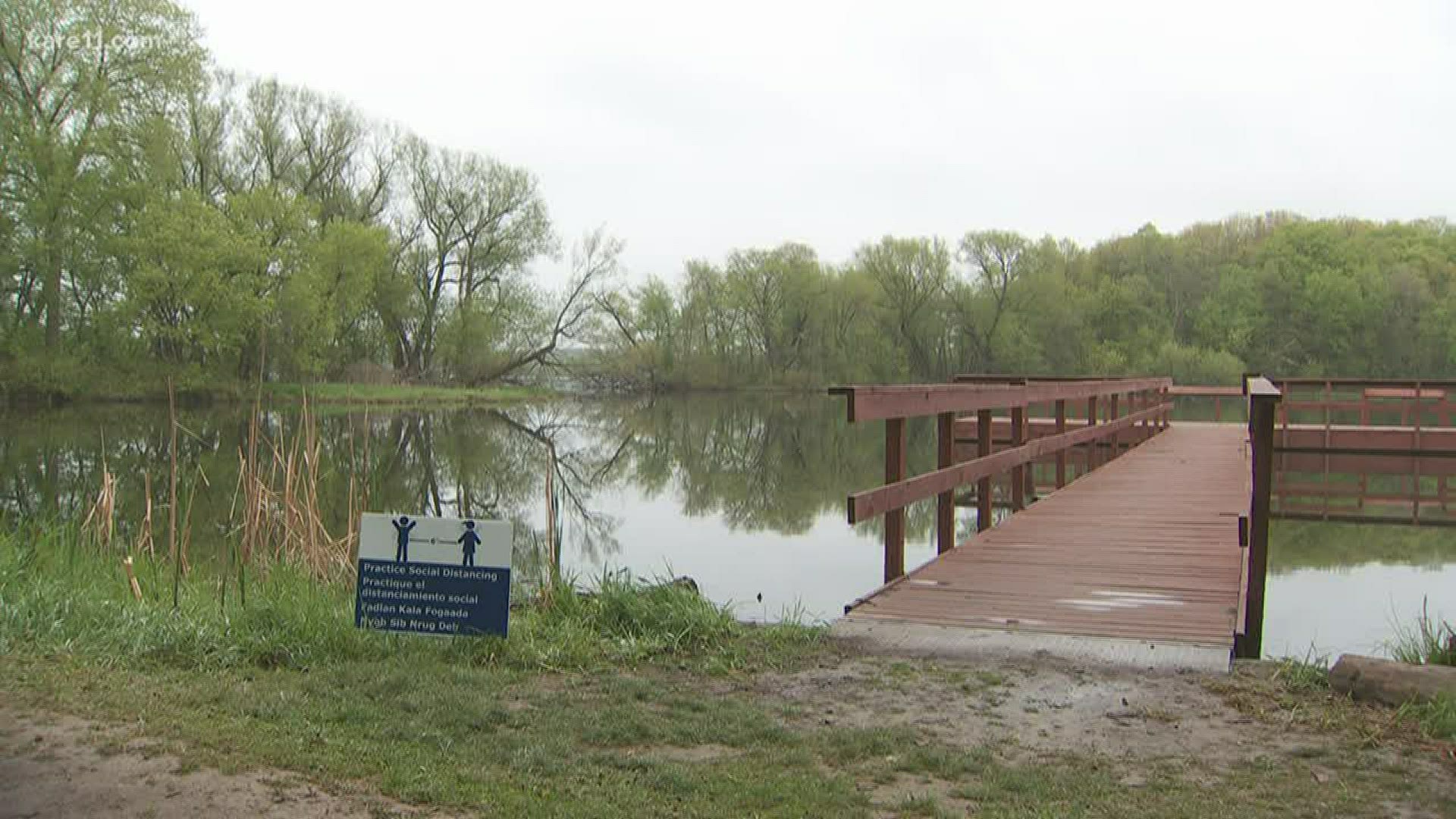 Parks and trails in the Three Rivers Park District are still open during the coronavirus pandemic.