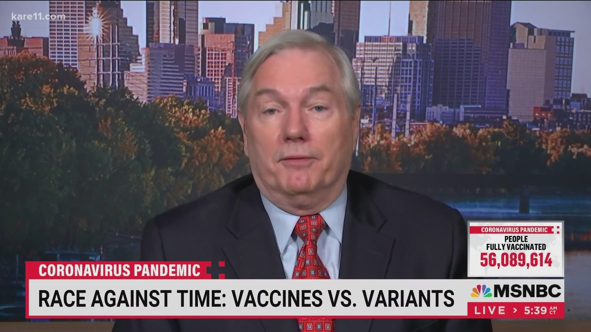 "It’s spreading readily in young kids, which we haven't seen in the COVID viruses prior to B117,” Dr. Michael Osterholm says.