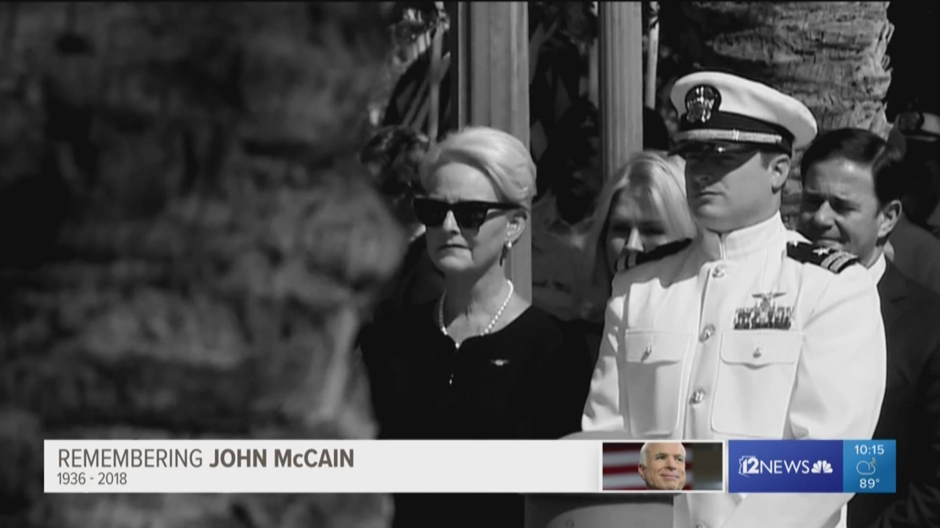 Hear from Team 12's Mark Curtis, Brahm Resnik, Rachel Cole, Mike Gonzalez, Joe Dana, Tram Mai, Emma Jade, Caribe Devine and Paul Gerke reflect on the life of John McCain and coverage since his death.