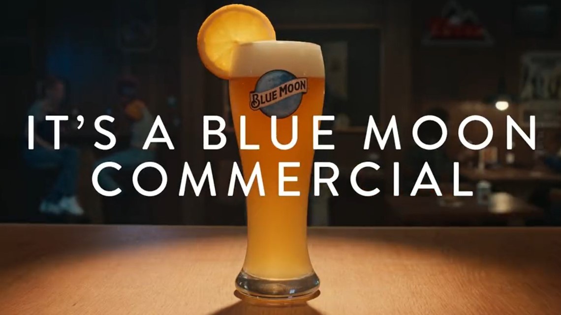 Why did the Blue Moon commercial have other beers in it?