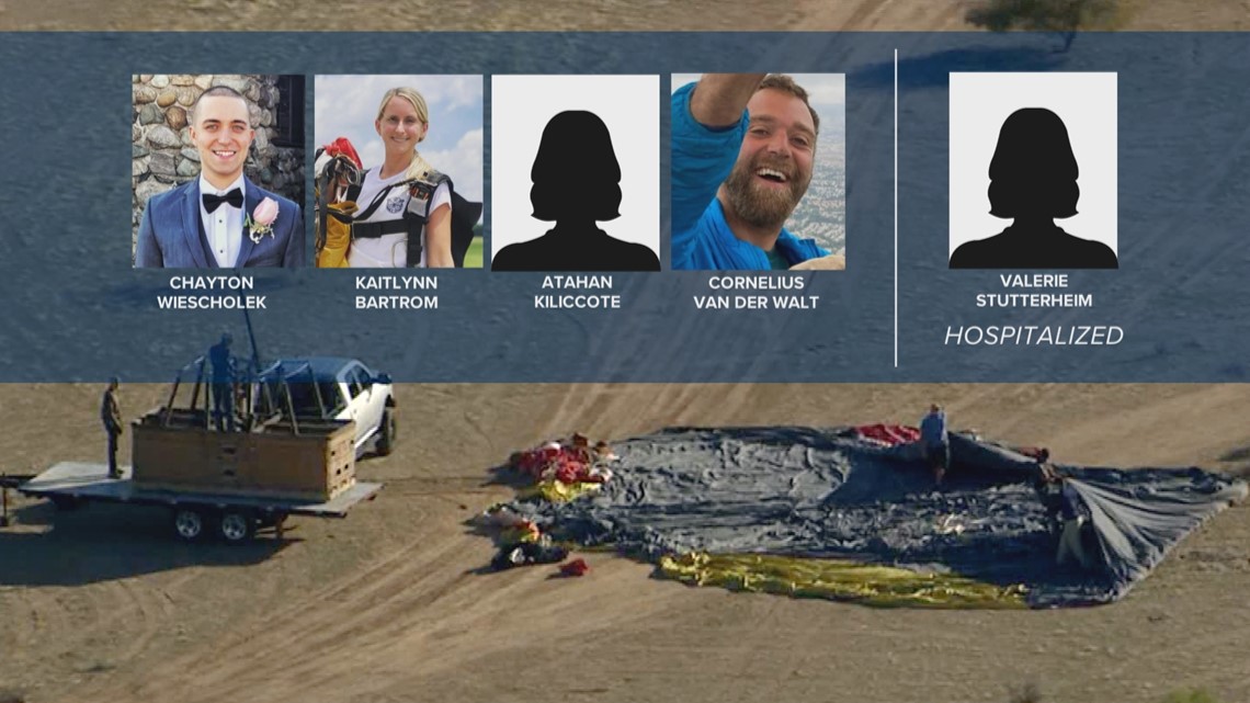 A nurse, a mechanic, an engineer and a pilot. Here's what we know about the hot air balloon crash victims