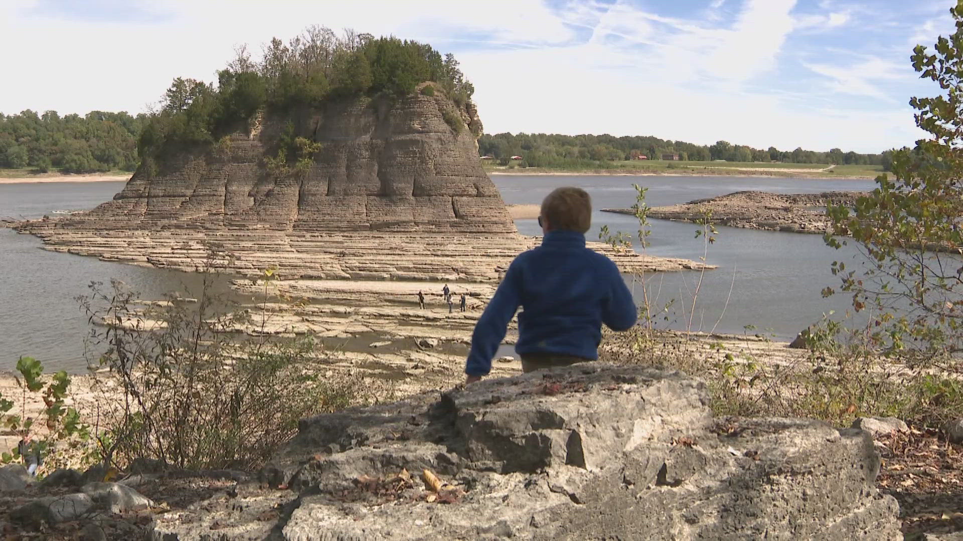 An extremely low Mississippi River levels just reemerged a 'once in a lifetime' tourist destination in Missouri for the third year in a row!