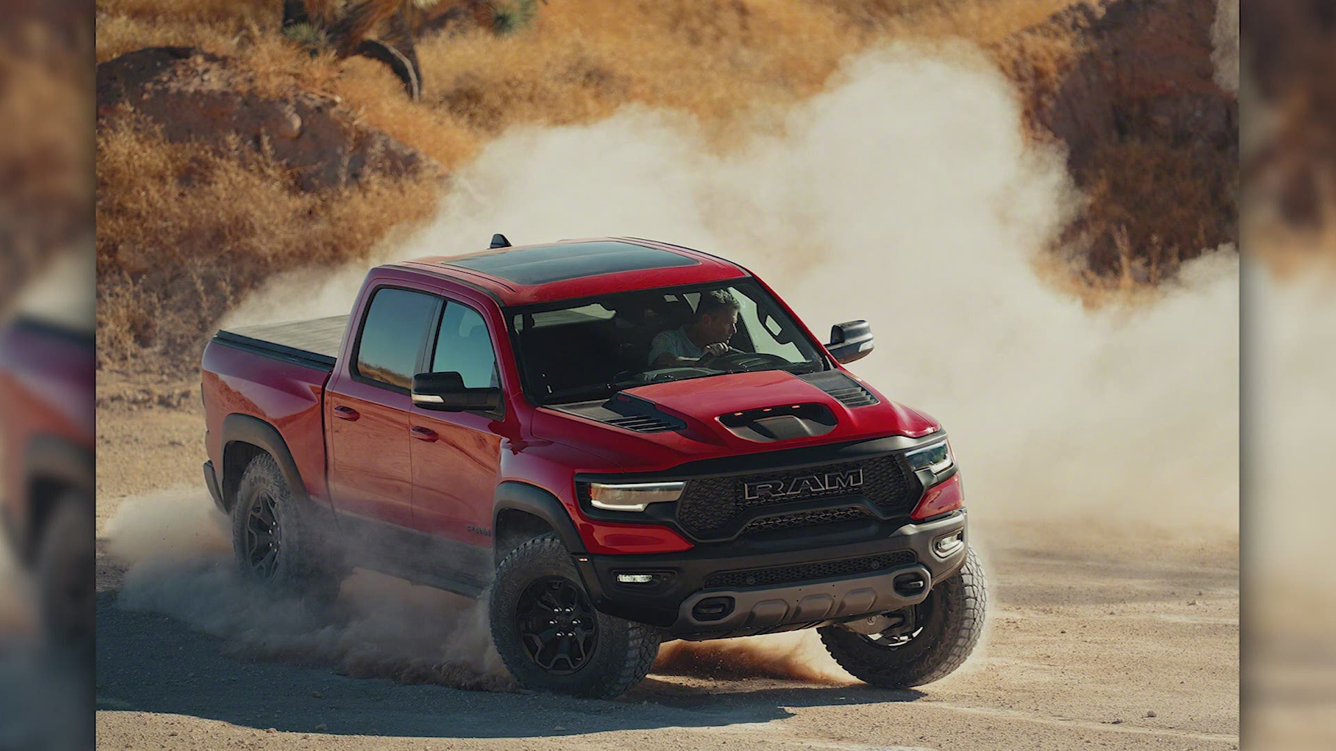 Fiat Chrysler says this high-speed off-road pick-up can go from zero to 60 in 4.5 seconds
