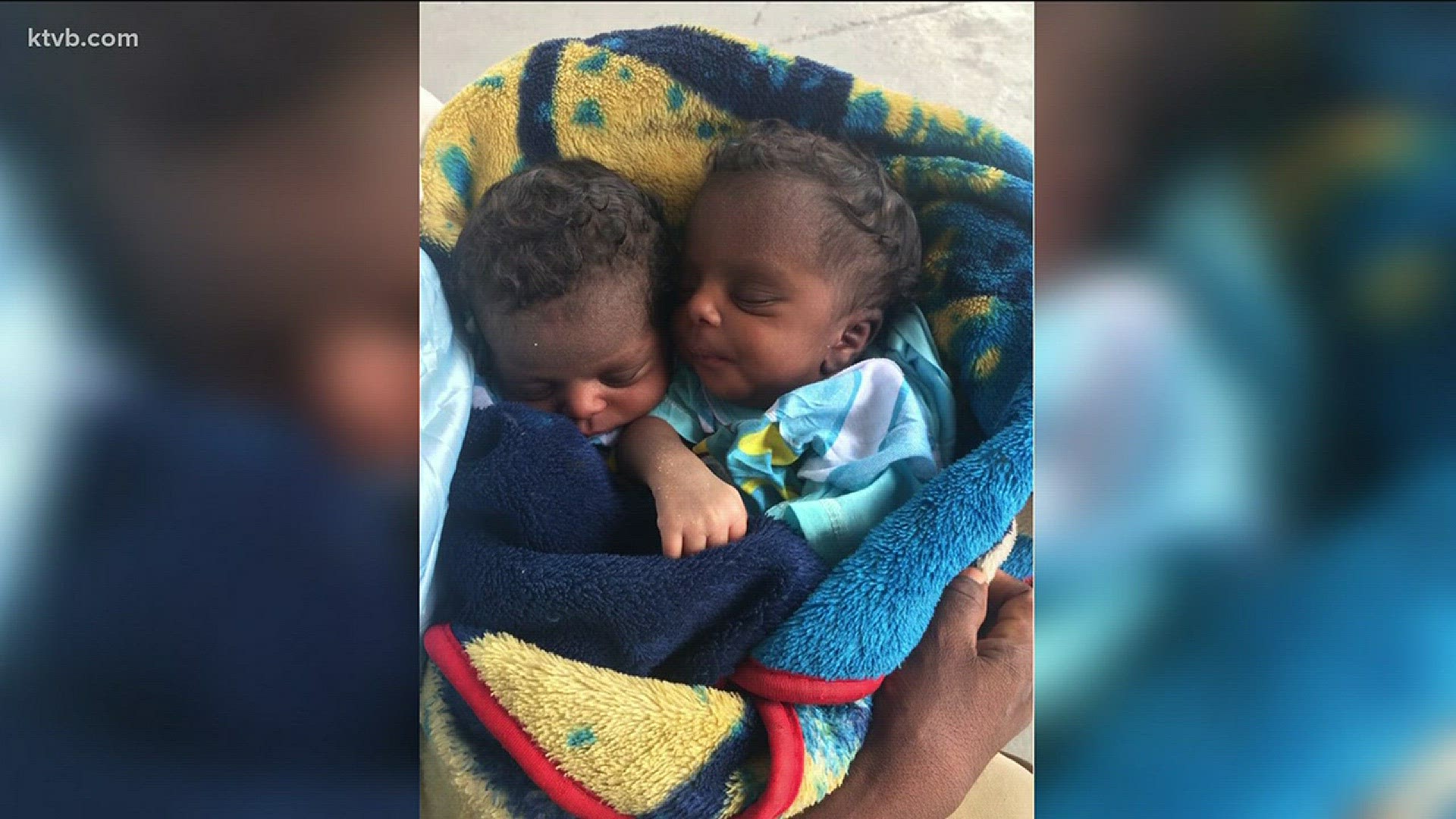 The Nampa company played a key role in flying the twins to the hospital.
