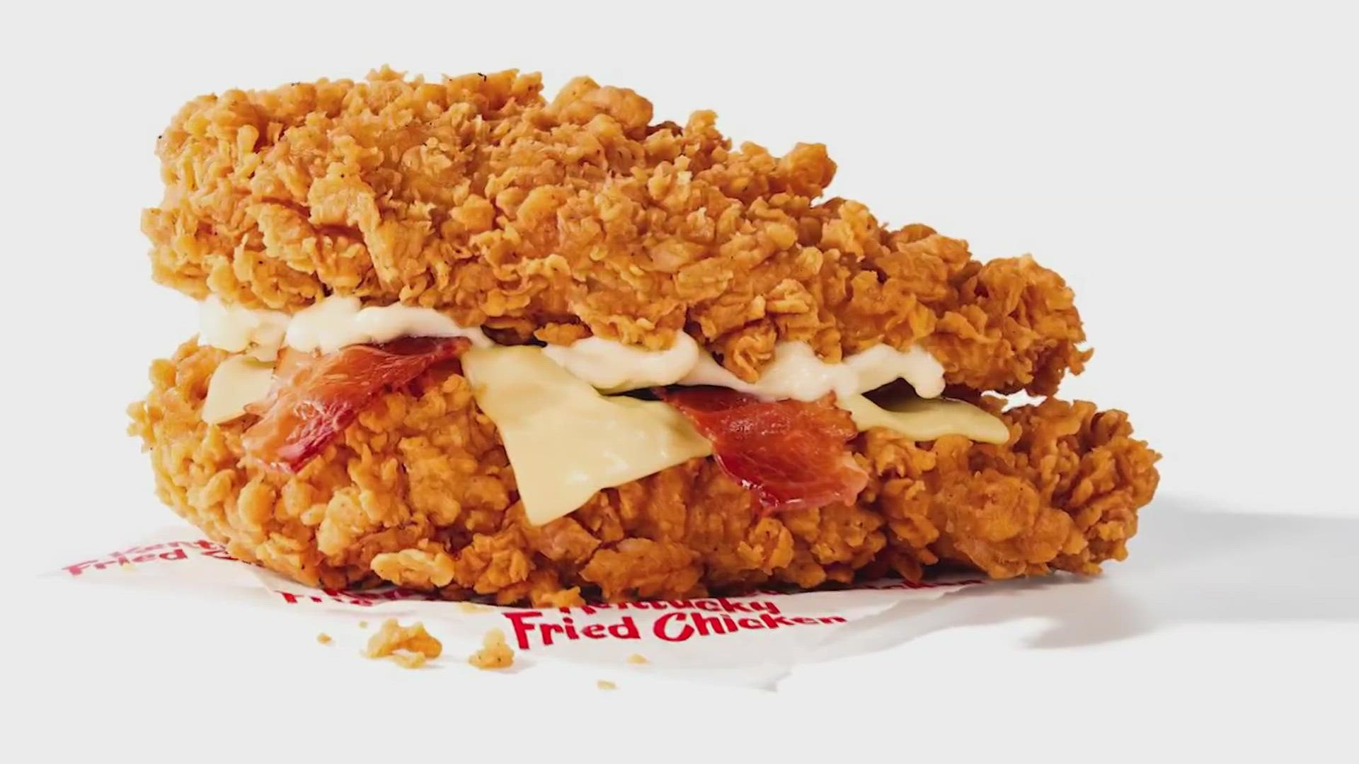 Kentucky Fried Chicken announced it will bring back the KFC Double Down Sandwich for the first time in nearly a decade.