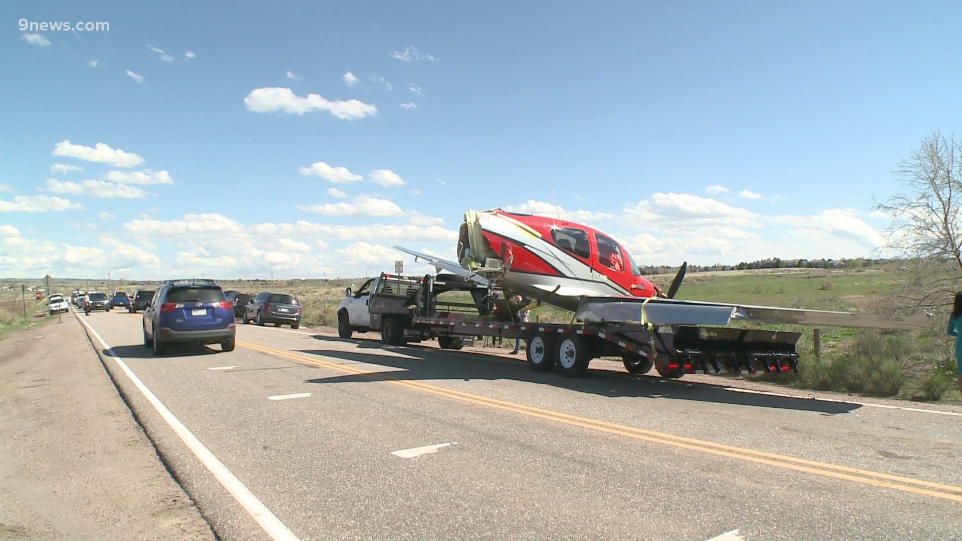 The two planes were in the process of landing at Centennial Airport in Arapahoe County, Colorado.