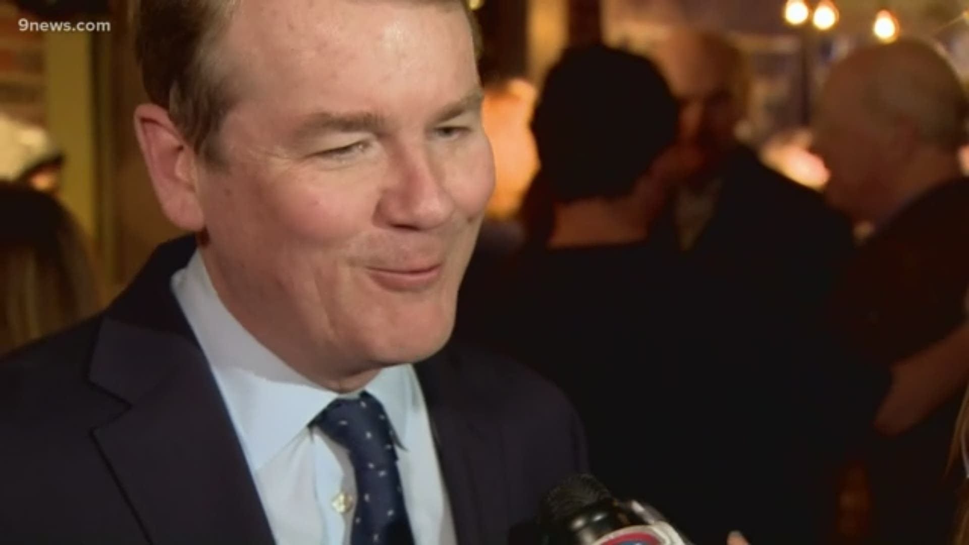 Sen. Michael Bennet (D-Colorado) is speaking from New Hampshire following the state's primary. He announced tonight he's ending his presidential bid.