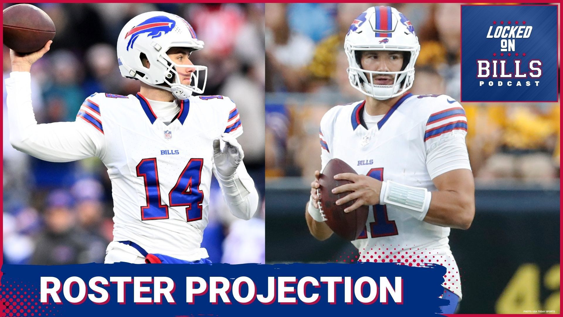 The Buffalo Bills are facing intense competition across their roster, with the post-draft 53-man projection sparking debates.
