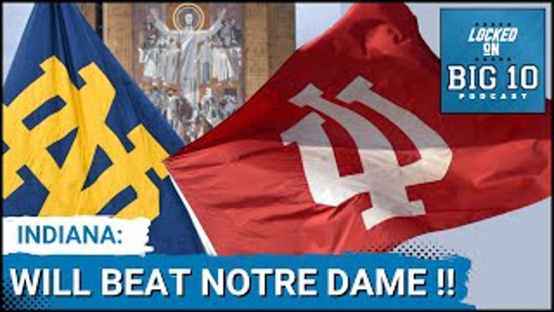 Notre Dame football will lose to the Indiana Hoosiers in the opening round of the college football playoffs next week.  That is a bold statement to make.