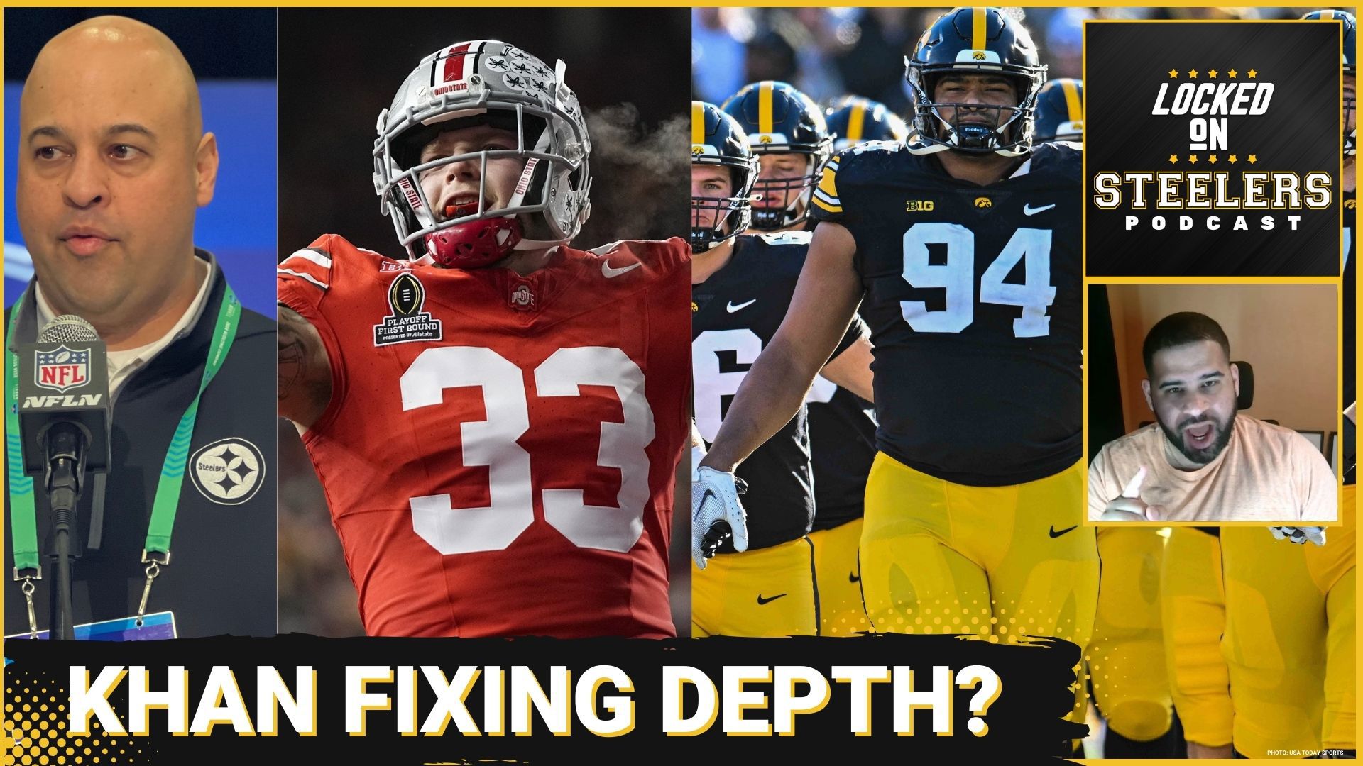 The Pittsburgh Steelers' general manager Omar Khan has made recent investments in his first three draft classes that have addressed long-existing depth issues.