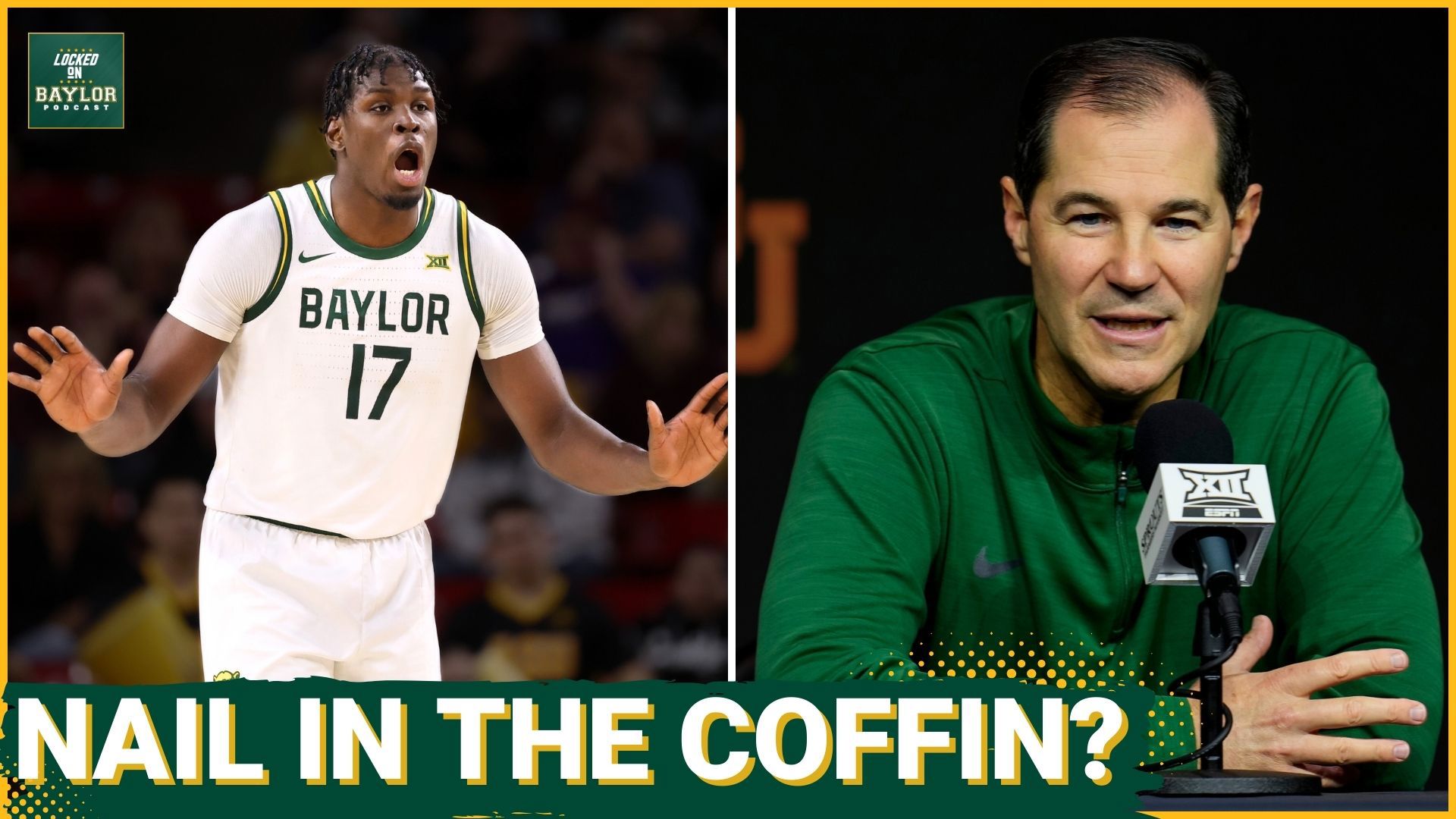 With Josh Ojianwuna entering the transfer portal, Baylor officially has ZERO returning players for 2025-26. How does Scott Drew build them back up from scratch?
