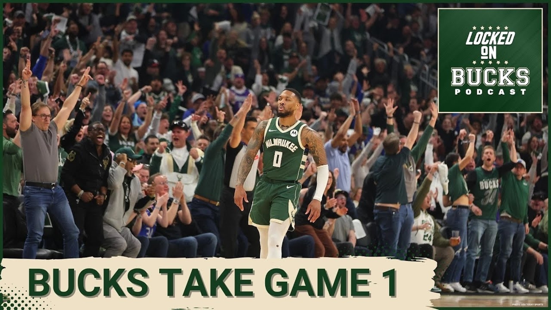 The Milwaukee Bucks take a 1-0 series lead against the Indiana Pacers ...