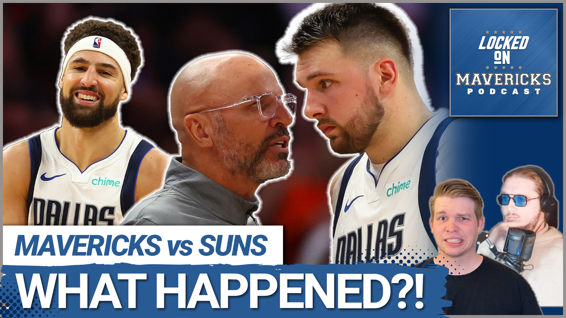 The Dallas Mavericks fell to the Phoenix Suns, despite Luka Doncic & Klay Thompson's scoring. Why couldn't Kyrie Irving and the Mavs find their rhythm?