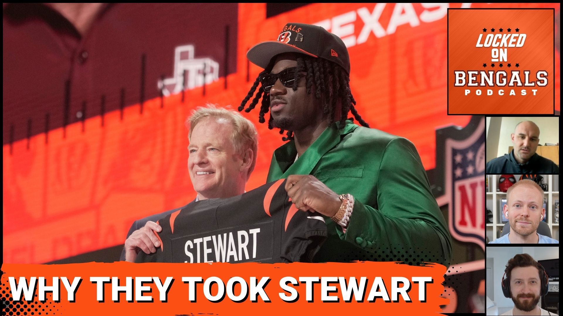 The Bengals selected Shemar Stewart in the 1st round of the 2025 NFL Draft. Bengals Director of College Scouting Mike Potts discusses that & more!