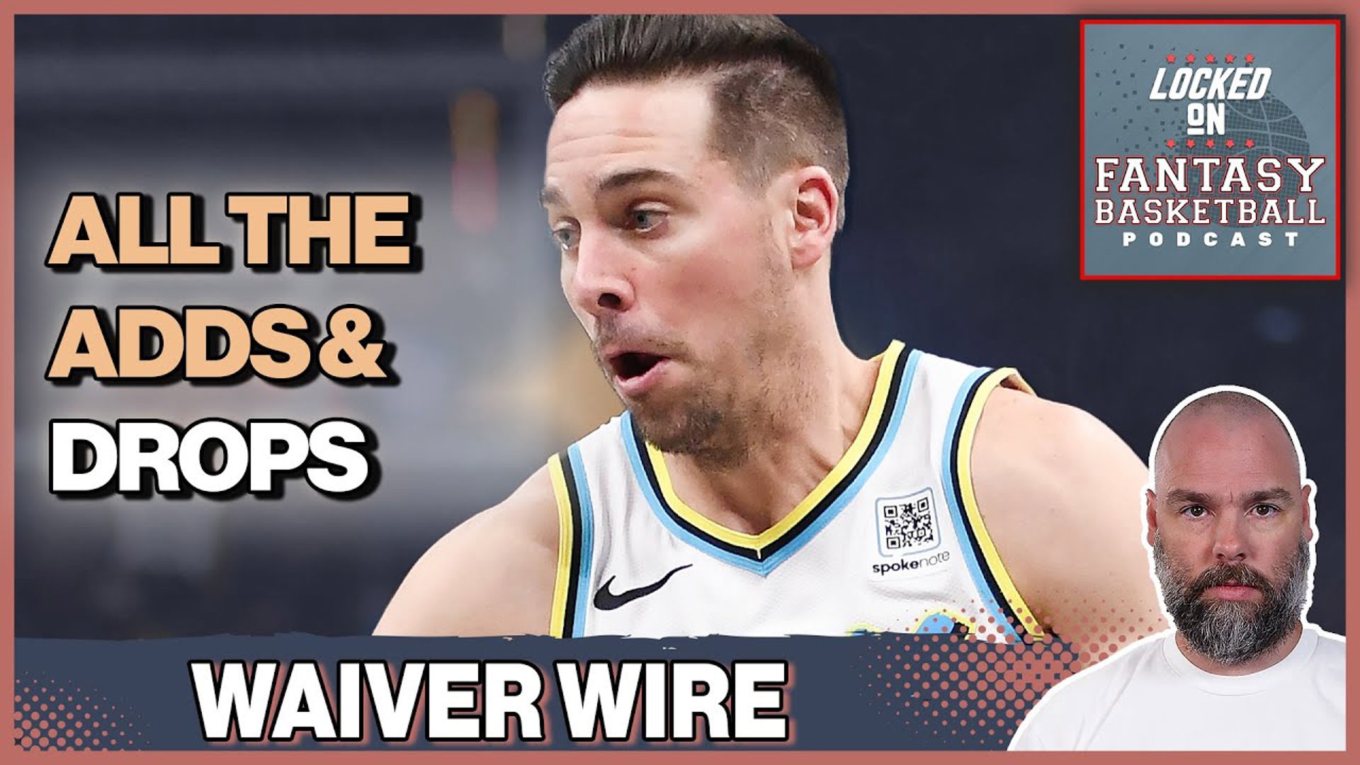 Josh Lloyd traverses the fantasy basketball waiver wire to look at guys who have been added and dropped.