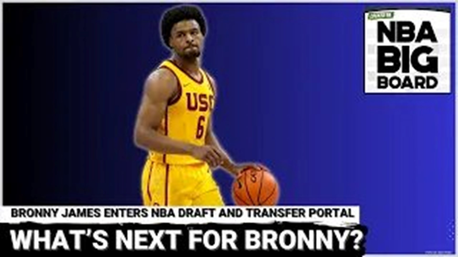 In the latest episode of NBA Big Board, hosted by Rafael Barlowe, we delve into the exciting developments surrounding Bronny James.