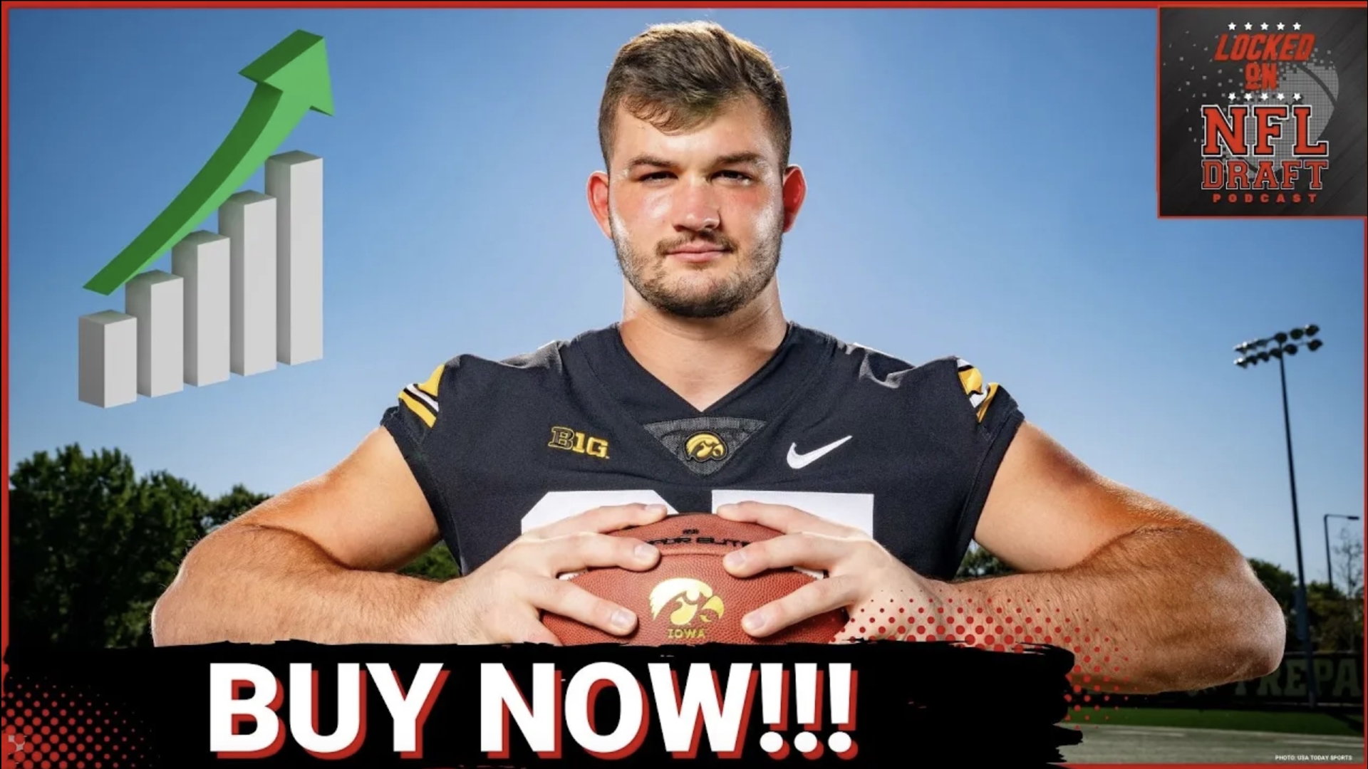 Is Luke Lachey the next great Iowa Hawkeyes TE? DP believes he has the skill set to break out.