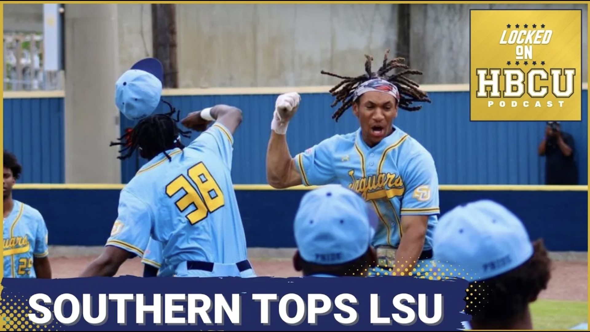Southern vs LSU. Southern University baseball defeated LSU & has won 8/9 games with strong batting during the stretch.