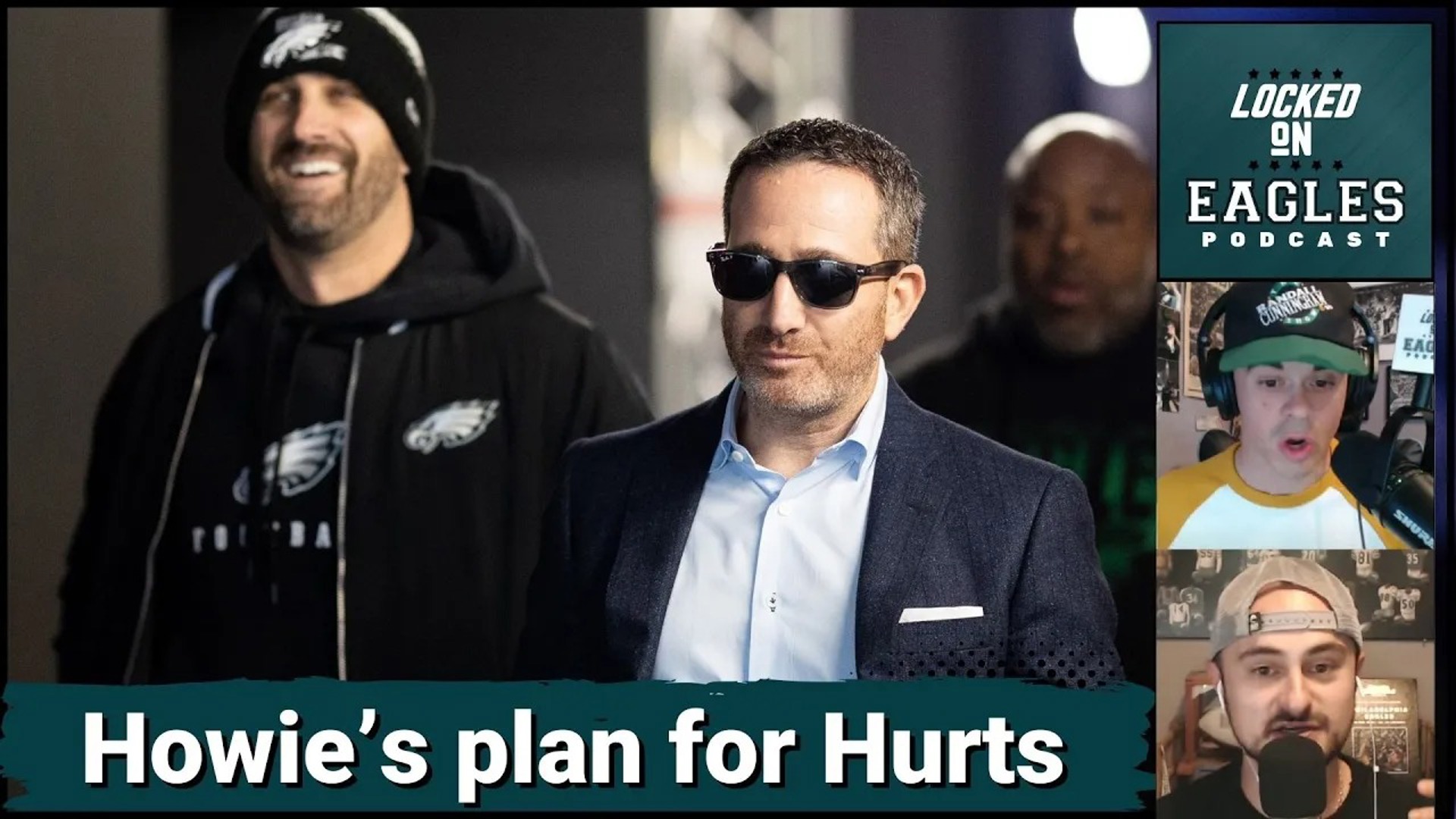 How can Howie Roseman make sure Jalen Hurts doesn't suffer the same fate as Carson Wentz?