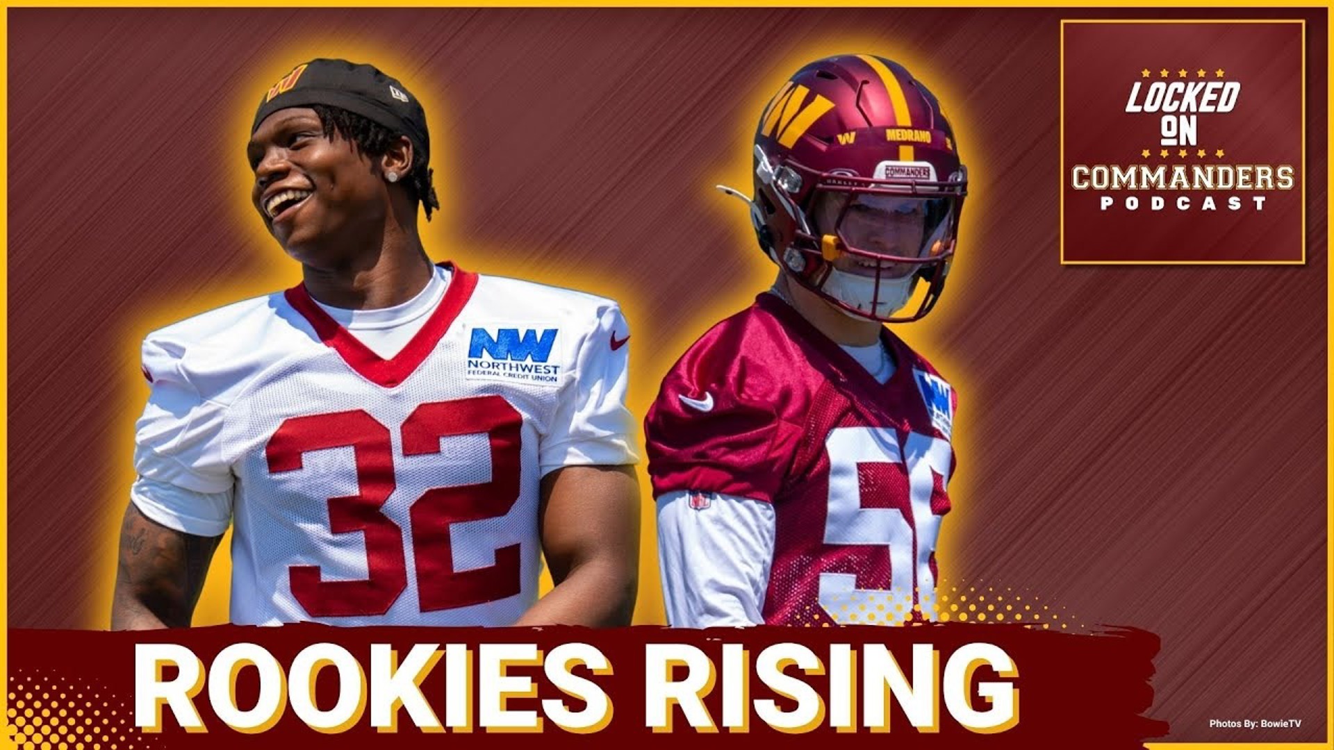 The first Commanders depth chart reveals some surprises, while QB Jayden Daniels upholds a key team standard after throwing an interception in practice.