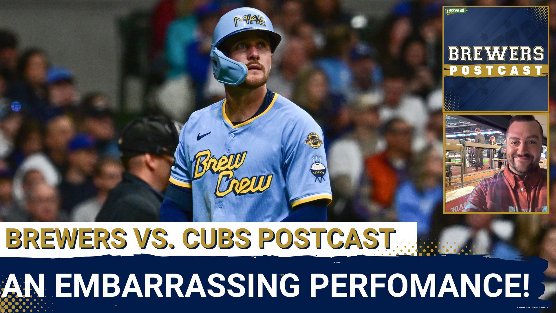 The Milwaukee Brewers lost in ugly fashion to the Chicago Cubs in game one of their three-game series, 10 to 0. The loss drops the Brewers to 16-17 on the year.