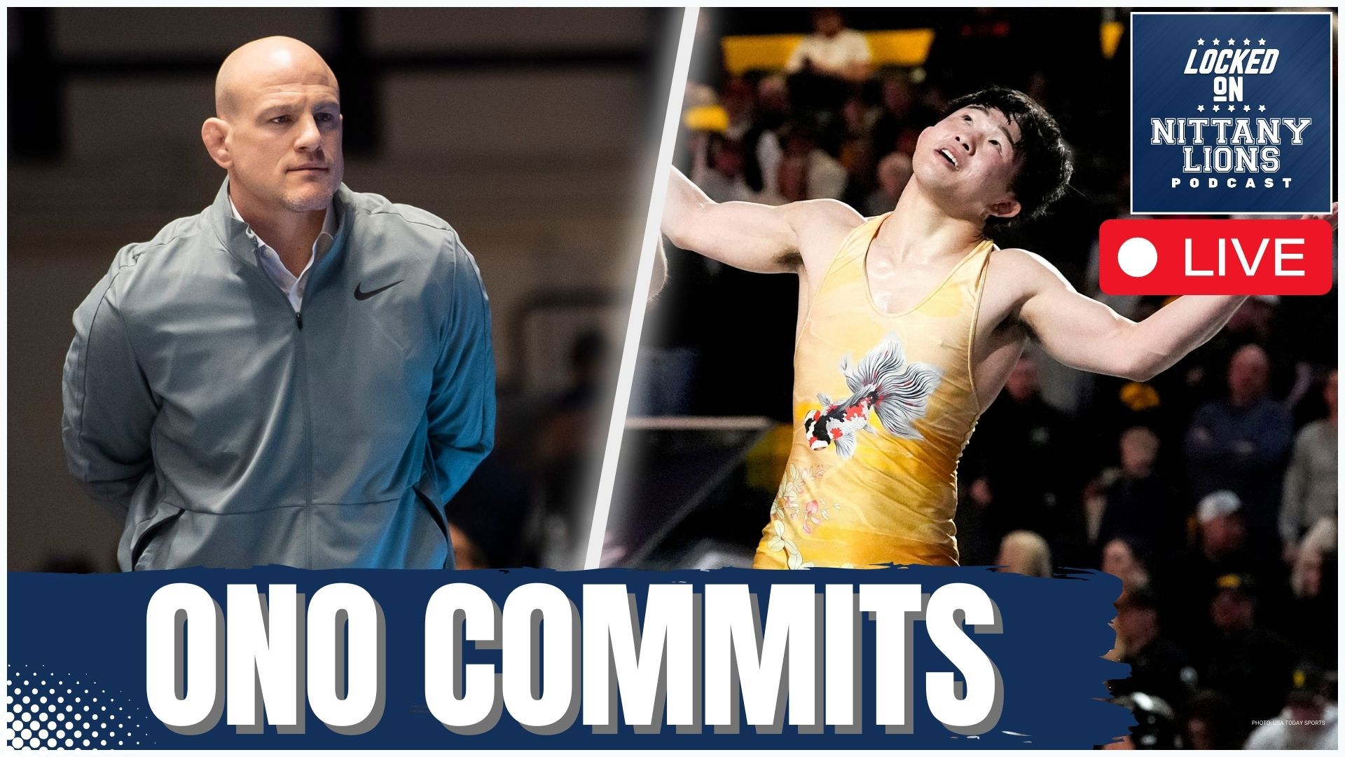 Masanosuke Ono has committed to Cael Sanderson and Penn State wrestling. He told FloWrestling that he plans on competing for the collegiate team asap.
