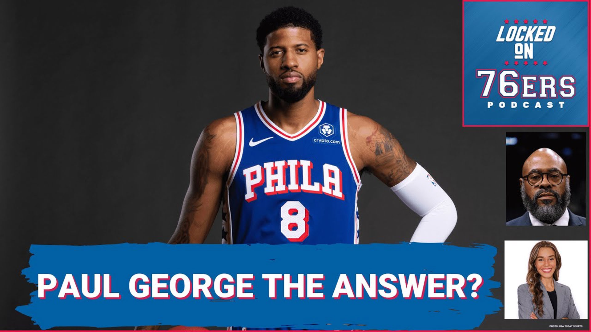 Is Paul George The Answer Teaming Up With Joel Embiid and Tyrese Maxey? 76ers Big Three