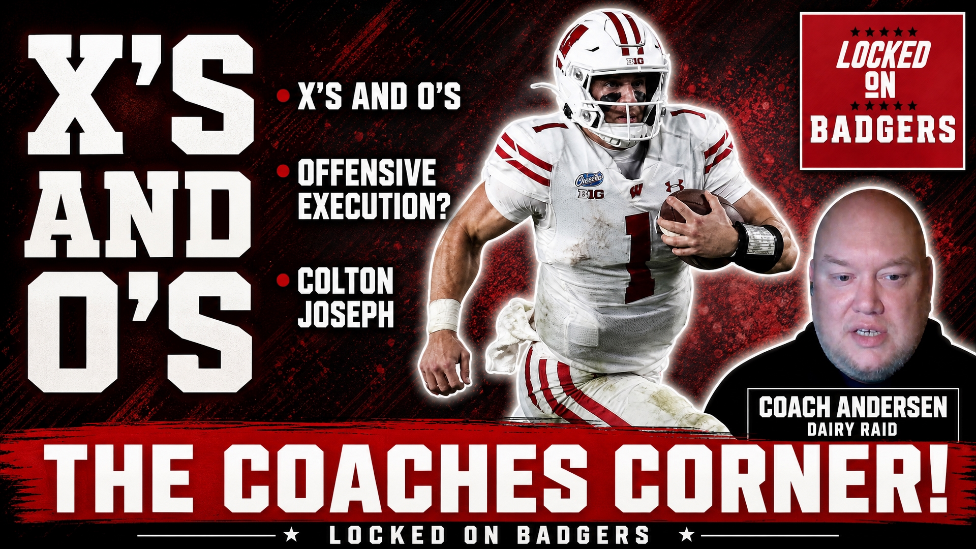 RISK: Is Jeff Grimes OVER-Using Colton Joseph? Wisconsin Badgers ...