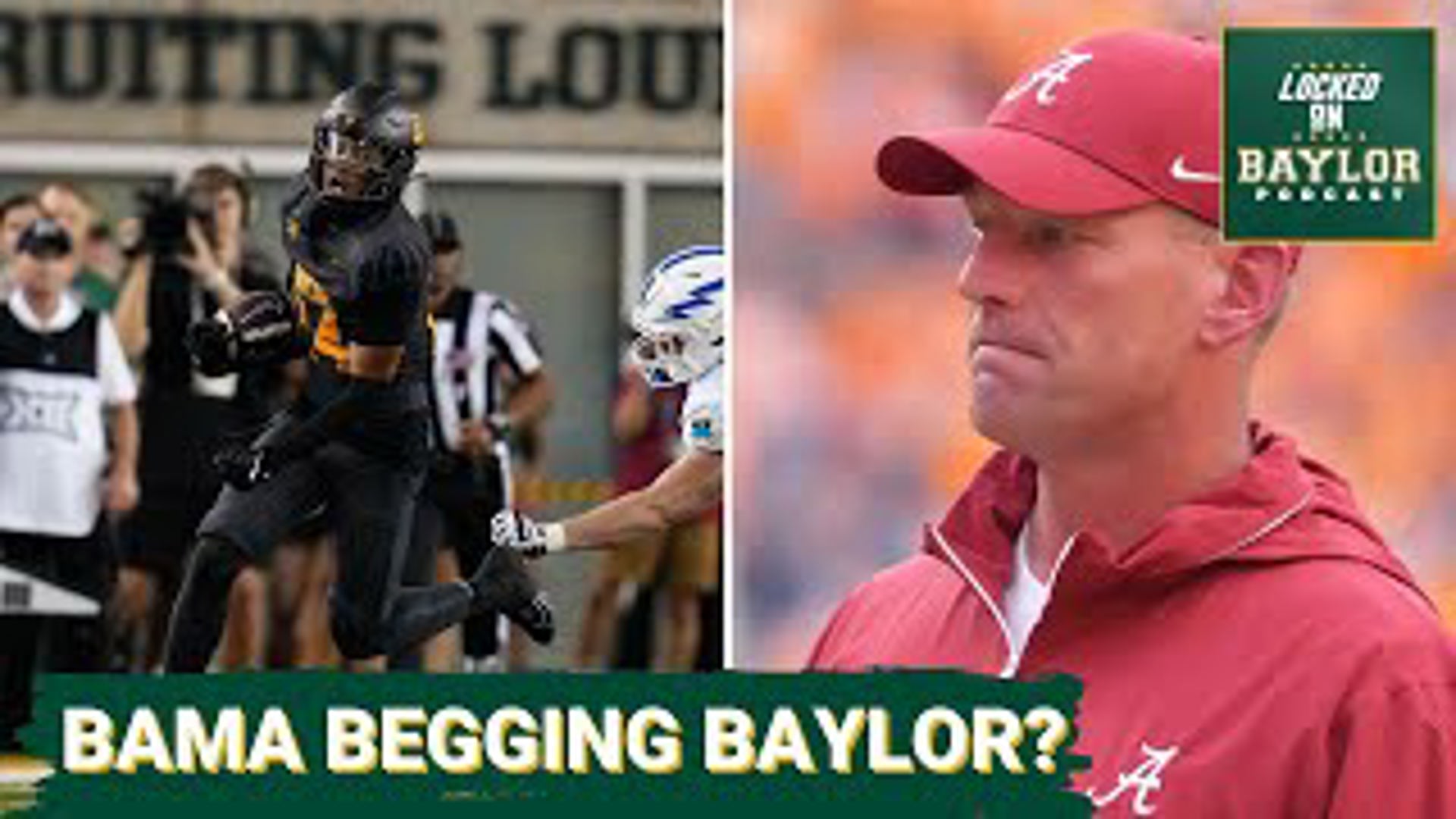 After the Bears secured a transfer portal commitment from former Alabama WR Kobe Prentice and now it is Bama's turn to look to snag from Baylor.