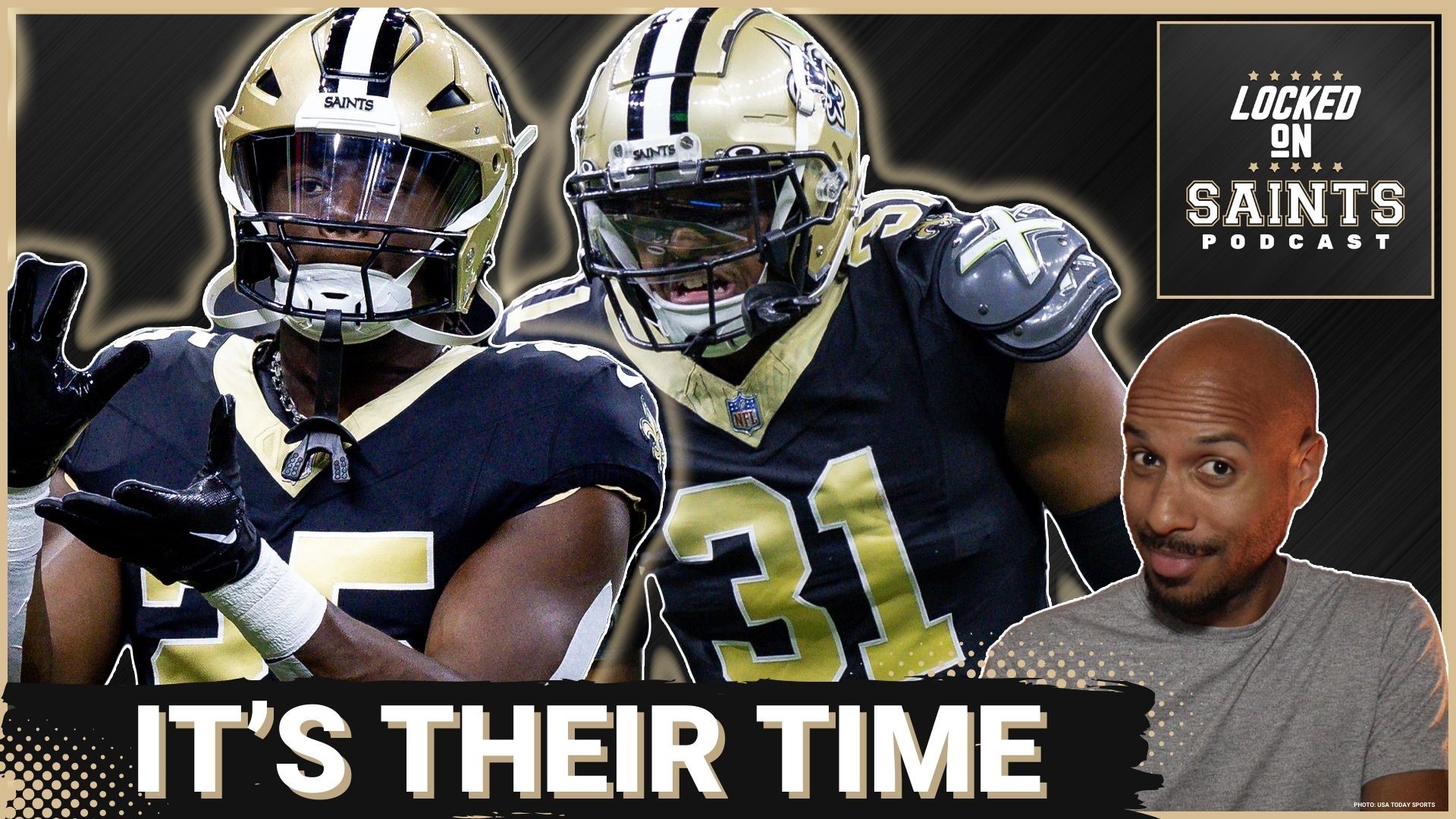 The New Orleans Saints will be starting a new running back Sunday against the Green Bay Packers, rookie Kendre Miller.